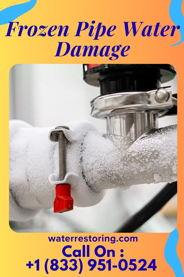 Frozen Pipe Water Damage in Washington, IL